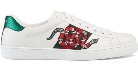 gucci snake hi tops sneakers|Gucci ace embroidered sneakers.